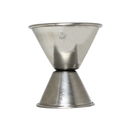 1 & 2 OZ STAINLESS JIGGER