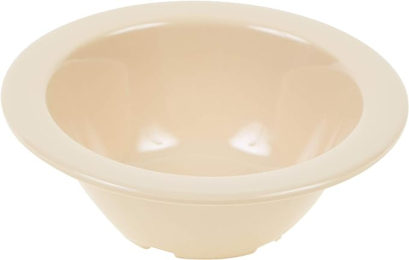 Winco MMB-4 Melamine Fruit Bowl, 4-Ounce, Tan (Pack of 12)