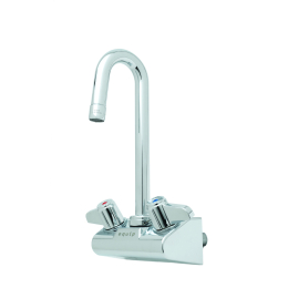 4" Wall Mount faucet with 3" Swivel Gooseneck