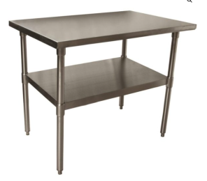 Stainless Steel Work Table – 48″x24