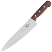 Victorinox 10-Inch Wavy/Straight Edge Sandwich Knife, Rosewood Handle 2