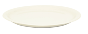 Cream Platter with Narrow Rim 2