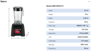 Xtreme Blender with Electronic Touchpad and 64 oz 5