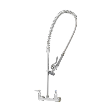 EasyInstall Pre-Rinse, Spring Action, Wall Mount Base 1